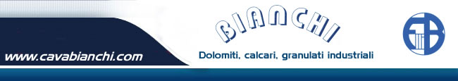 Cava F.lli Bianchi - Dolomite, calcare, granulati industriali. Marmo macinato